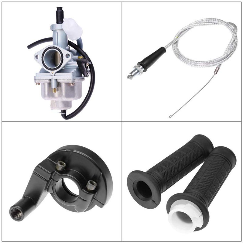 Anxingo بديل كربوراتور ل HONDA XR 100 XR 100R XR100R XR100 CRF100F XR200 XR200R XL125S XL100S CB125S مع مقابض يد الدراجات وكابل دواسة الوقود - Image 2